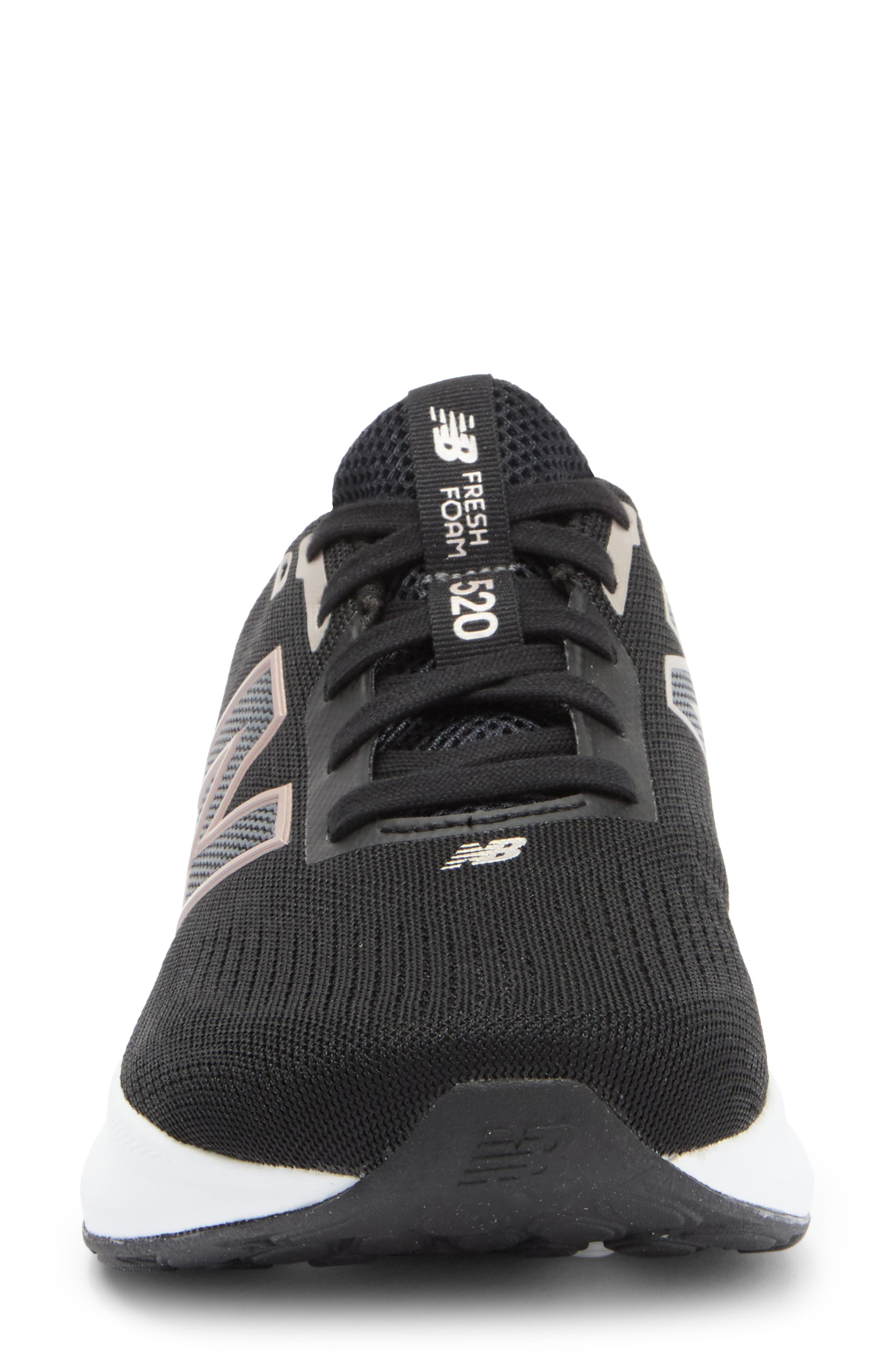 New Balance Fresh Foam 520 V9 Running Shoe, Alternate, color, Black/ Castlerock