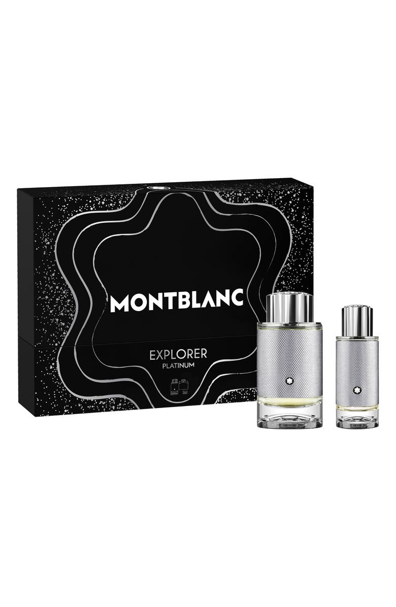 Montblanc Explorer Platinum Eau de Parfum Set (Limited Edition) $200 Value, Main, color,