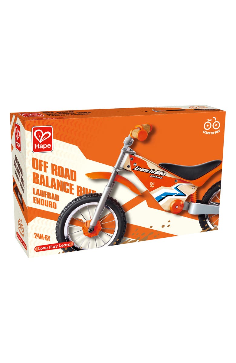 Hape Off Road Balance Bike, Alternate, color, Multi
