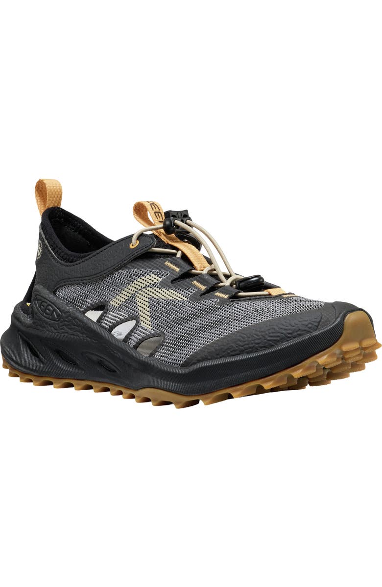 KEEN Zionic ADV Hiking Sneaker, Main, color, Black/ Oak Buff