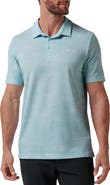 TravisMathew Featherweight City Tropical Print Polo