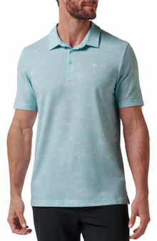 TravisMathew Featherweight City Tropical Print Polo