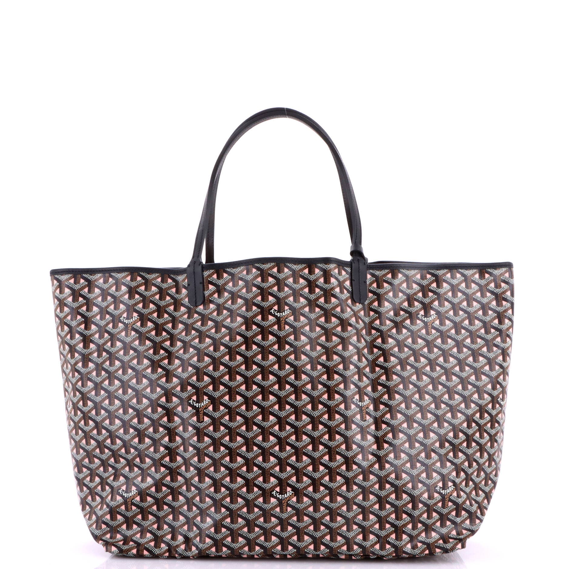 Saint Louis Tote Claire Voie Coated Canvas GM, Alternate, color, Black