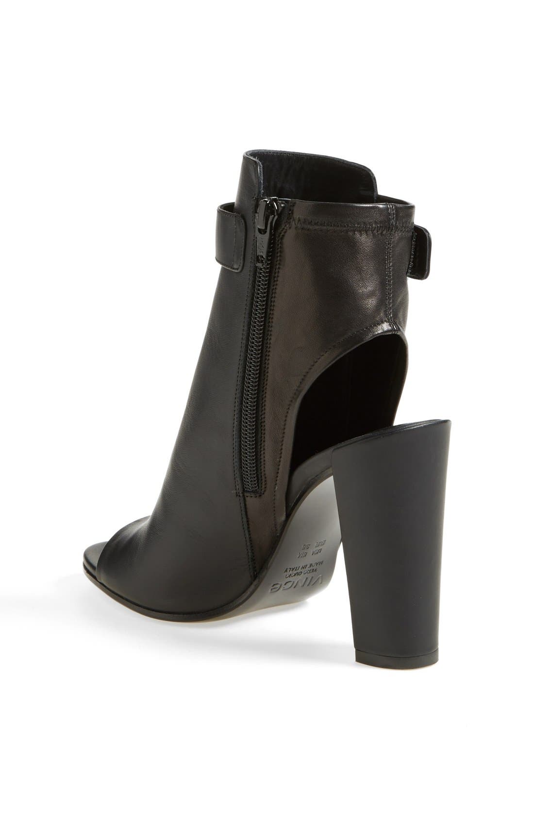 Vince 'Brigham' Open Toe Bootie, Alternate, color, 