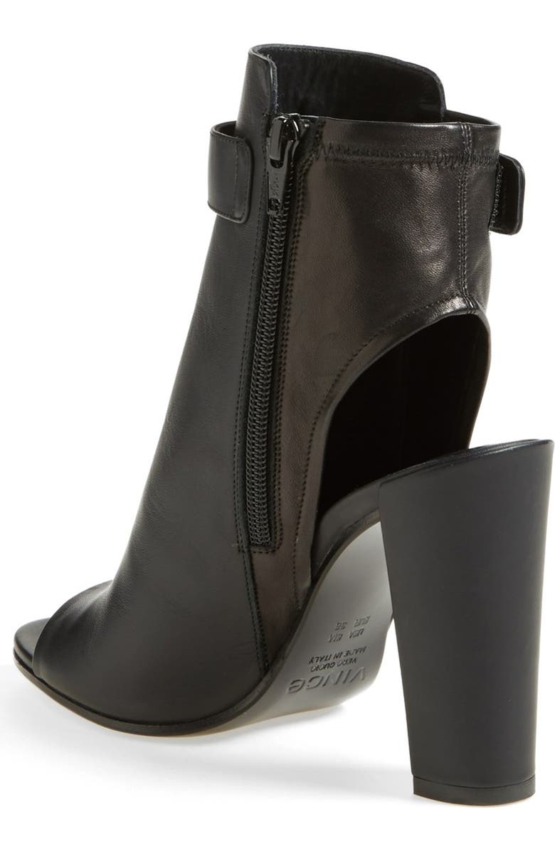 Vince 'Brigham' Open Toe Bootie, Alternate, color,