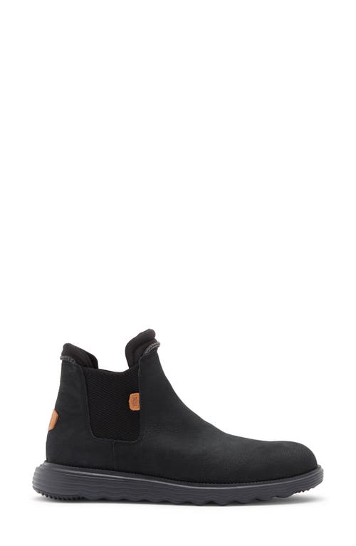 Hey Dude Branson Chelsea Boot In Black