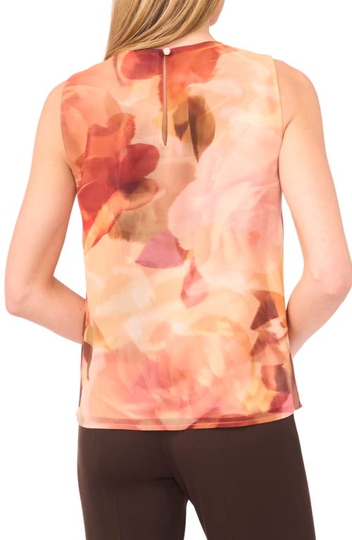 Halogenr Halogen(r) Romantic Roses Chiffon Shell In Multi