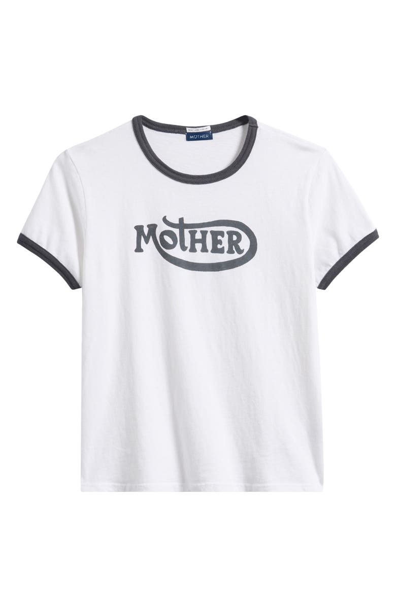 MOTHER The Li'l Goodie Goodie Ringer T-Shirt, Alternate, color, Mother Moto