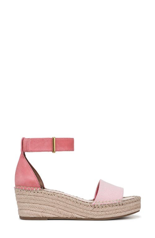 Franco Sarto Pela Espadrille Platform Sandal In Strawberry Pink
