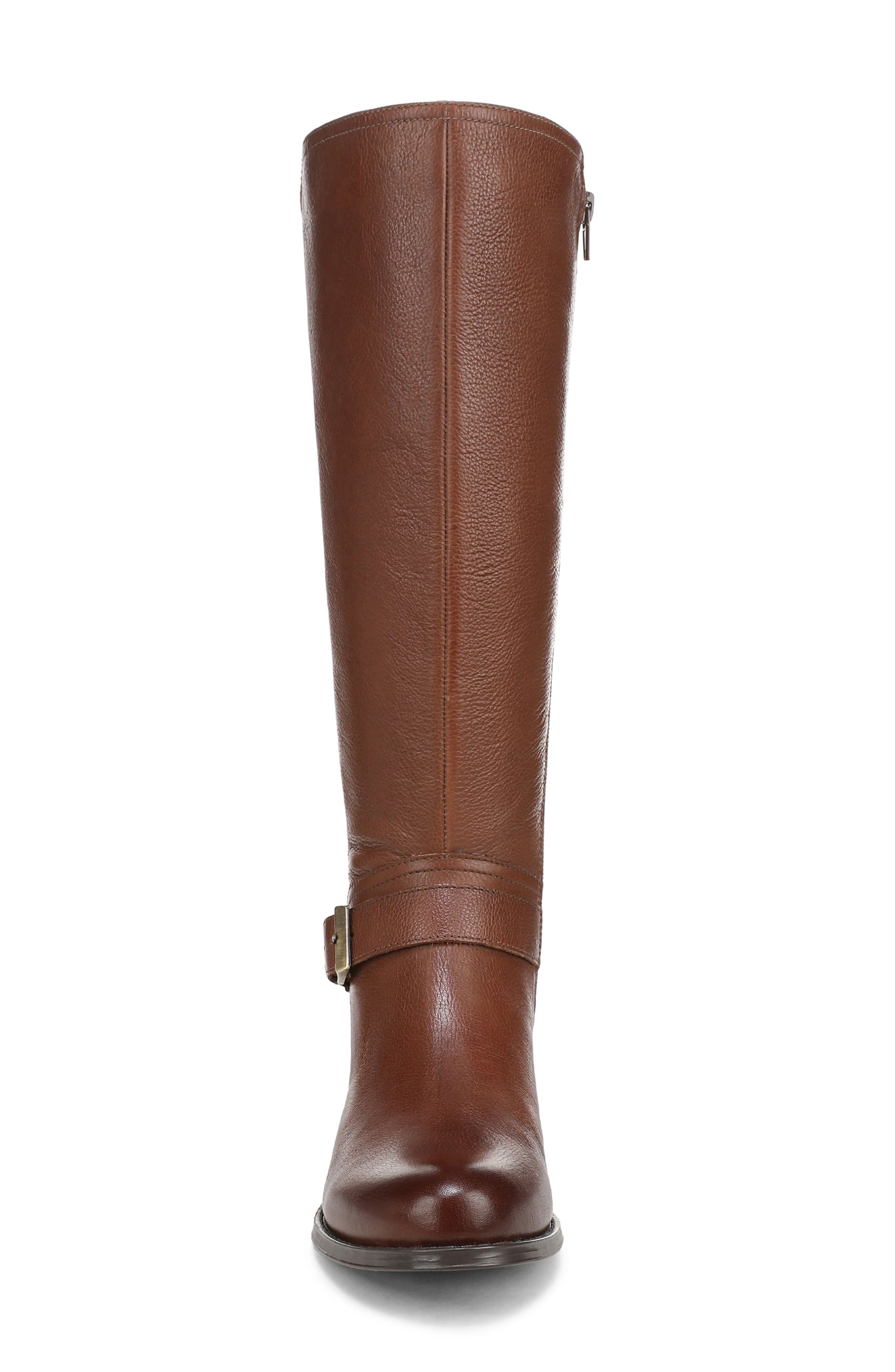 Juno Leather Riding Boot, Alternate, color, CARAMEL BROWN LEATHER
