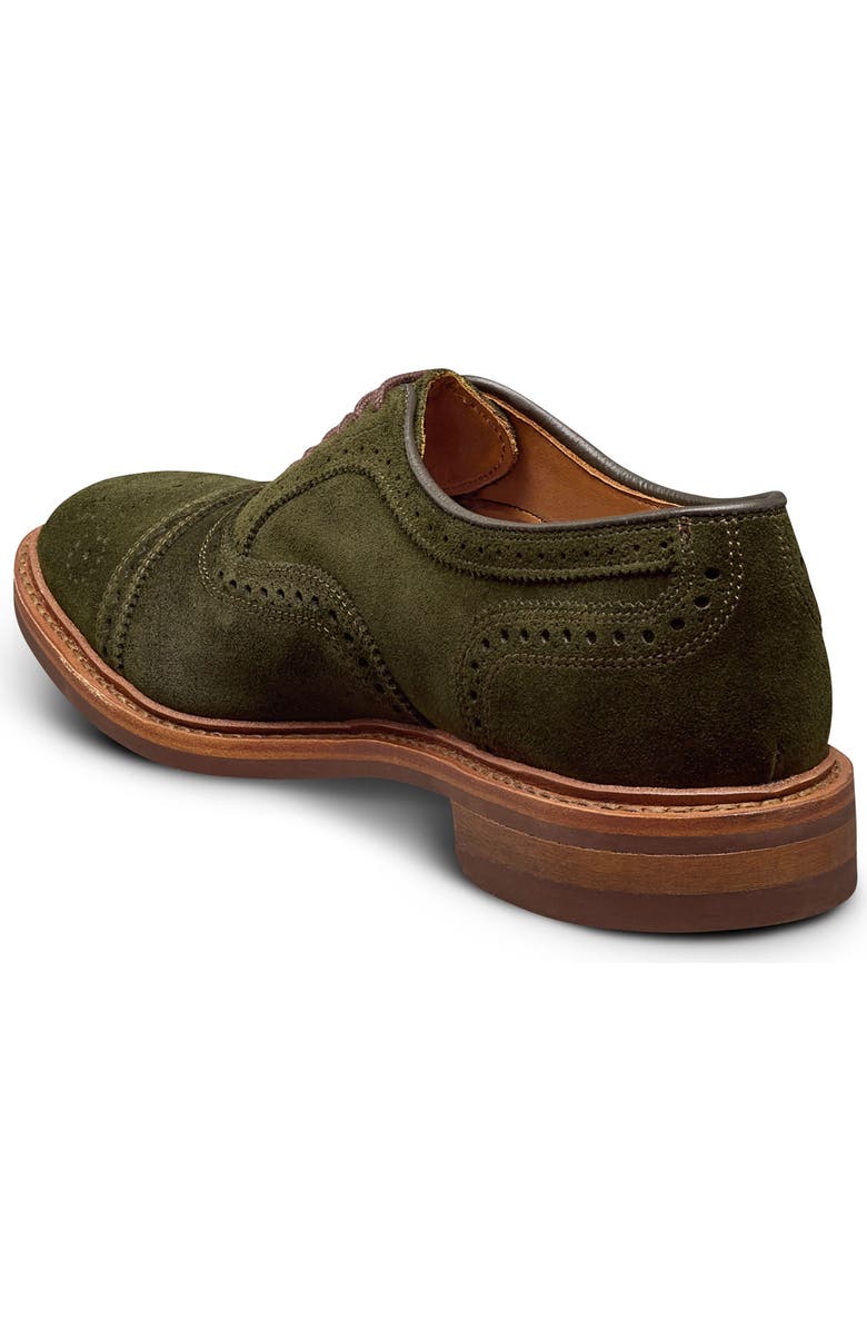 Allen Edmonds Strandmok Cap Toe Oxford, Alternate, color, Hunting Green