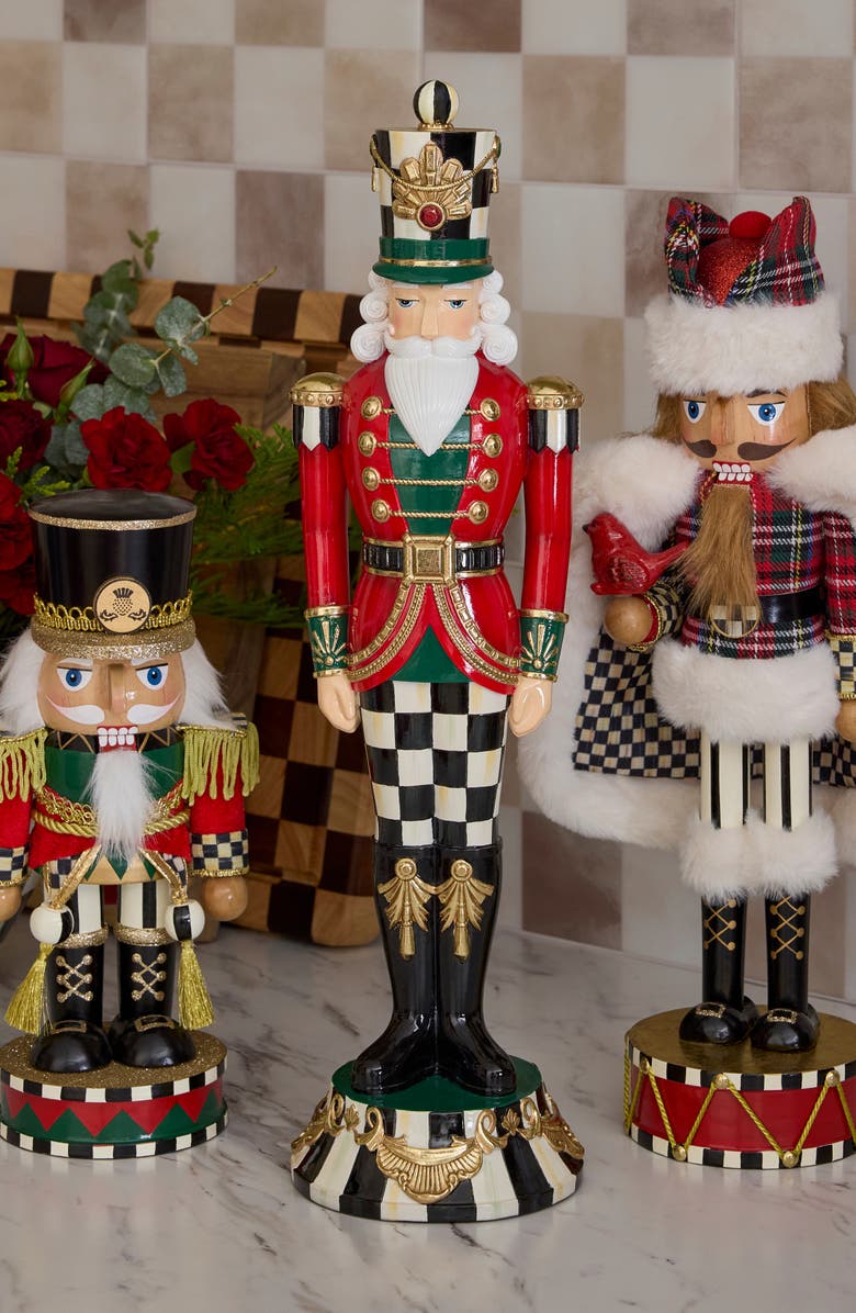 MACKENZIE CHILDS Courtly Classic Resin Nutcracker., Alternate, color, 