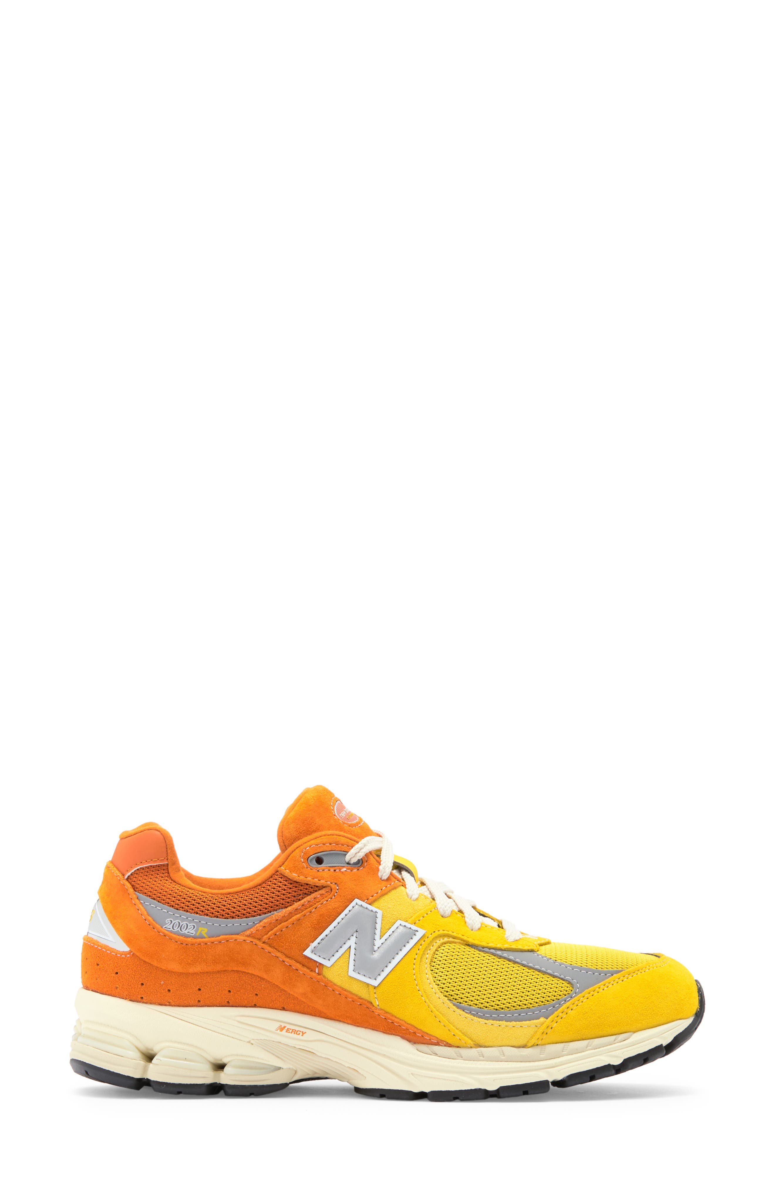 New Balance 2002R Sneaker, Alternate, color, Ginger Lemon/ Classic Orange