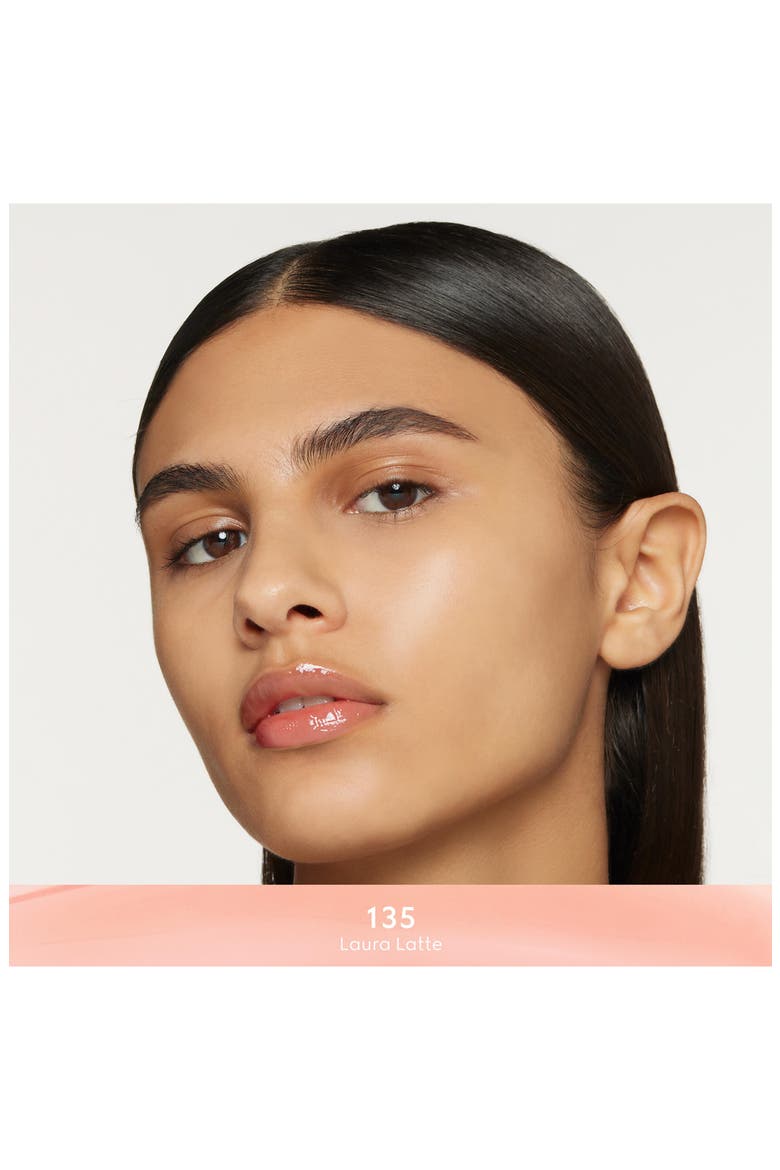 Limited Edition Hydrating Plumping Lip Gloss, Alternate, color, 135 LAURA LATTE