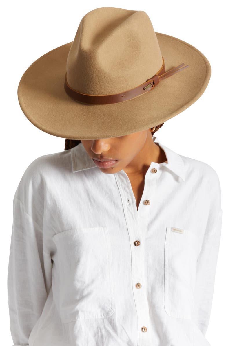 Brixton Field Proper Wool Felt Hat, Alternate, color,