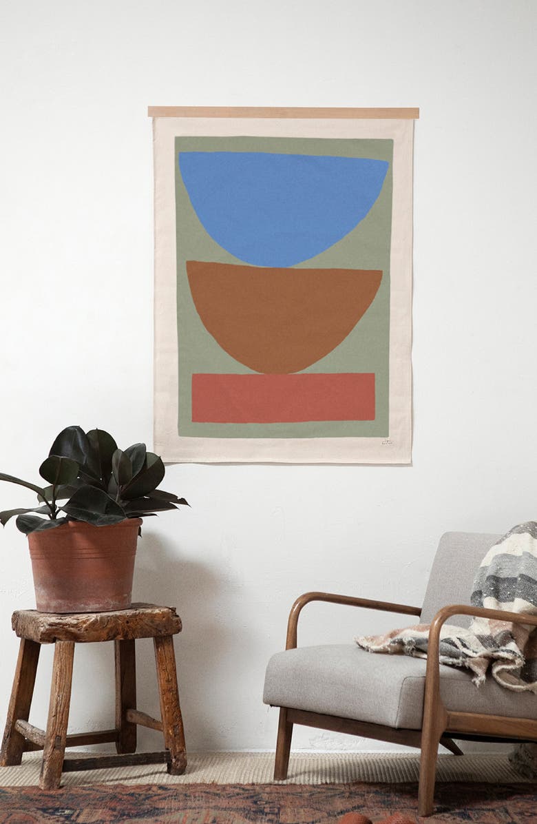 UPTON Paloma Canvas Wall Hanging, Alternate, color,