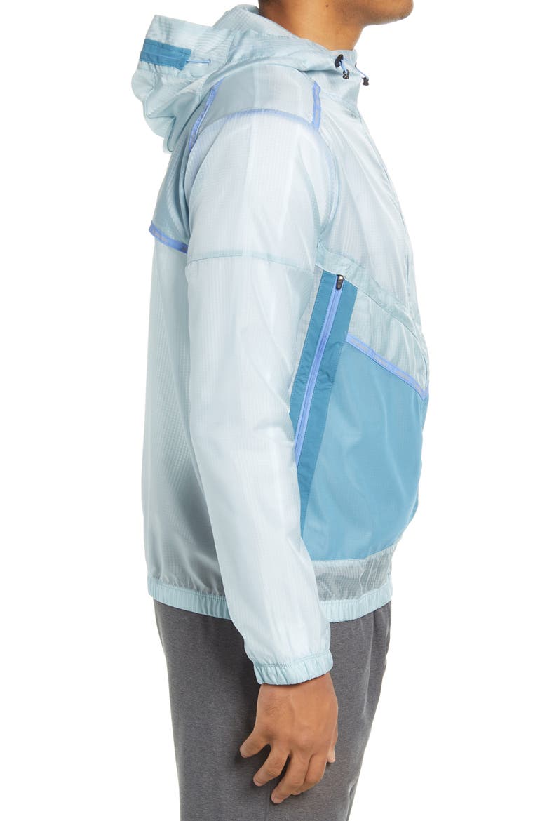 Repel Wild Run Windrunner Jacket, Alternate, color, OCEAN CUBE/RIFTBLUE/REFLECTIVE