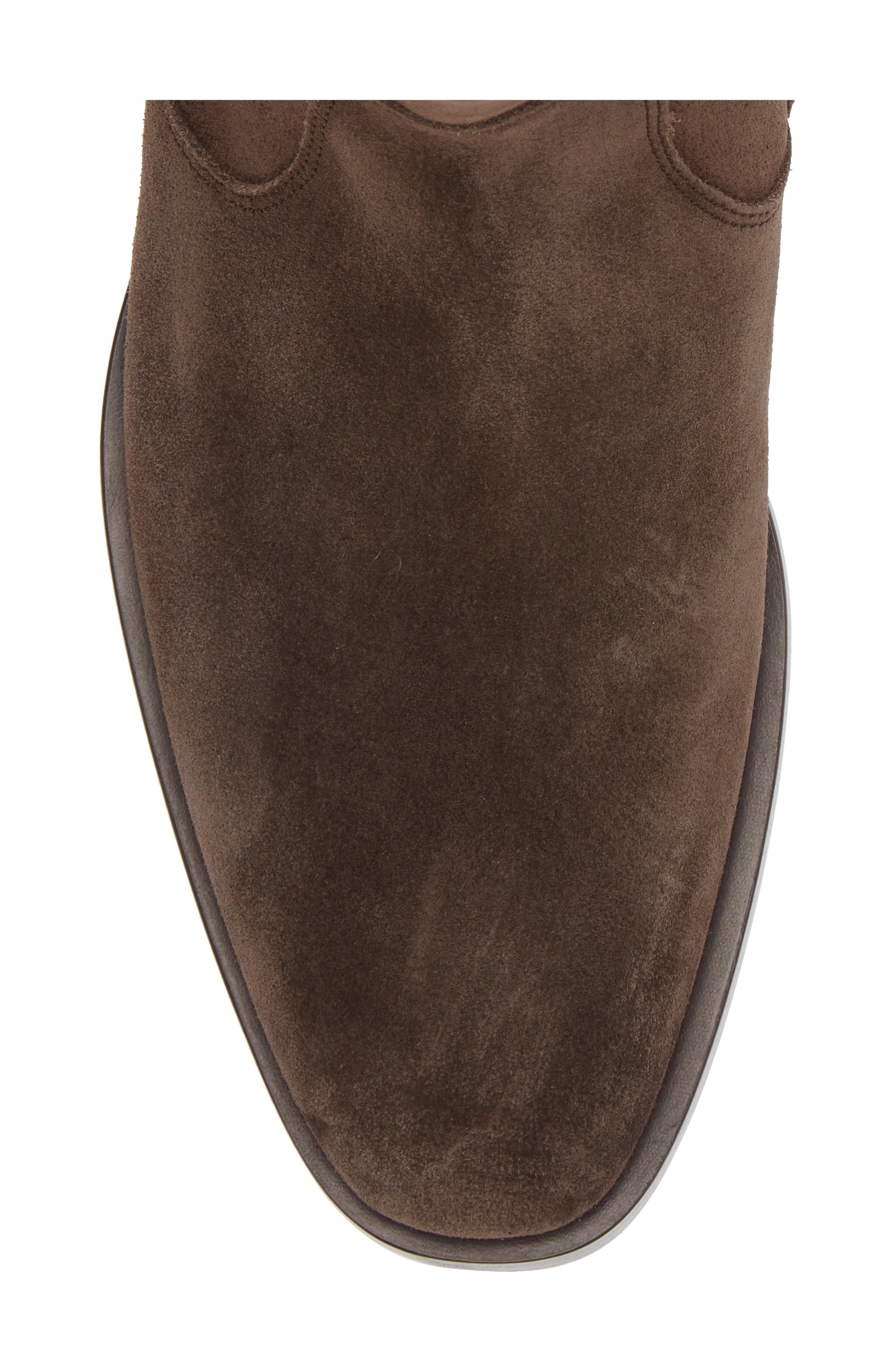 Brunello Cucinelli Suede Zip Boot, Alternate, color, 