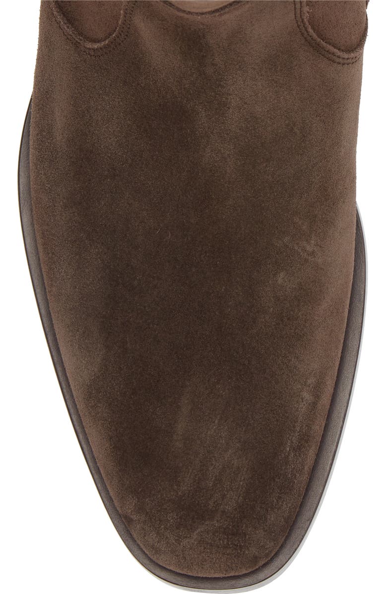 Brunello Cucinelli Suede Zip Boot, Alternate, color,