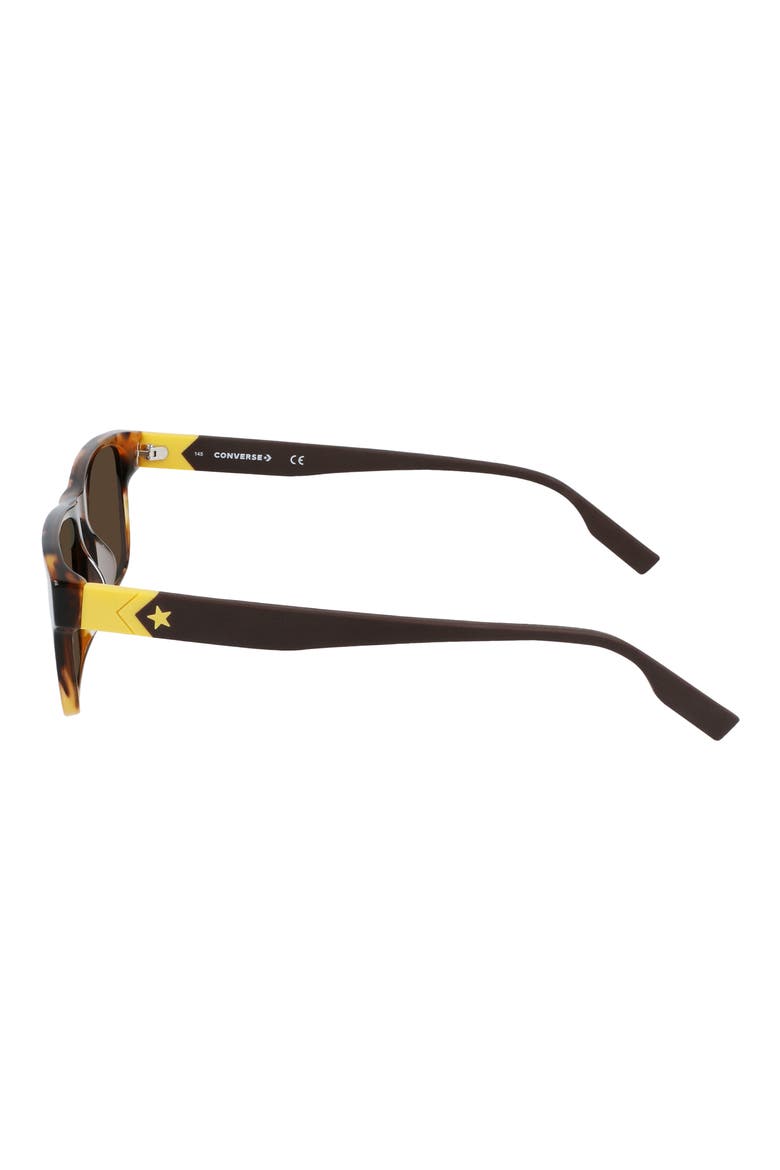 Rise Up 55mm Sunglasses, Alternate, color, AMBER TORTOISE