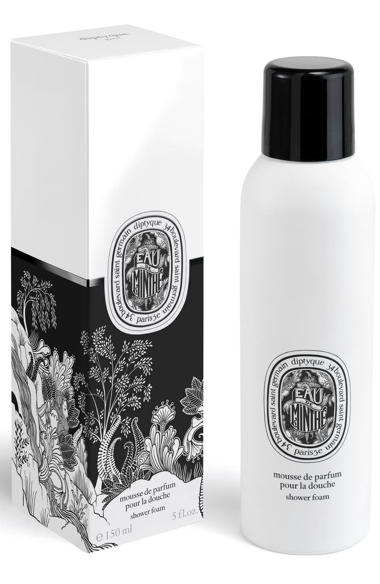Diptyque Eau de Minthe (Mint) Perfumed Shower Foam, Alternate, color, 
