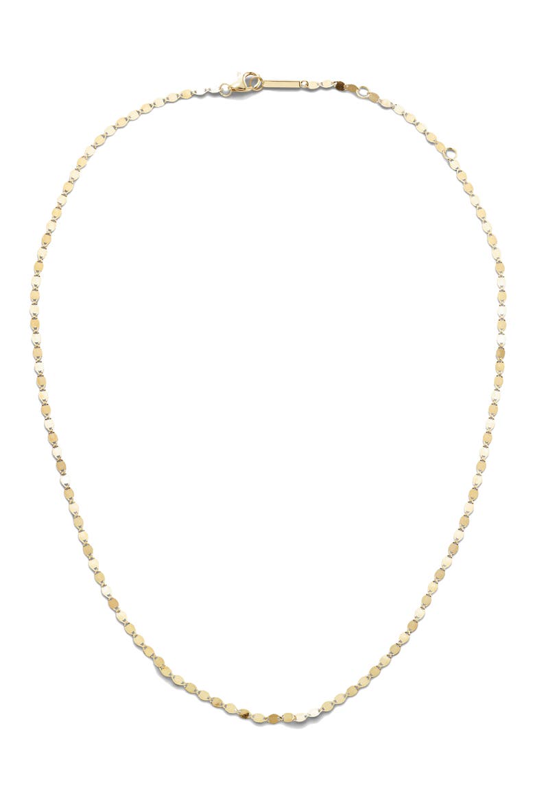 Petite Nude 14K Gold Chain Choker, Main, color, YELLOW GOLD