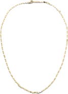 LANA Petite Nude 14K Gold Chain Choker