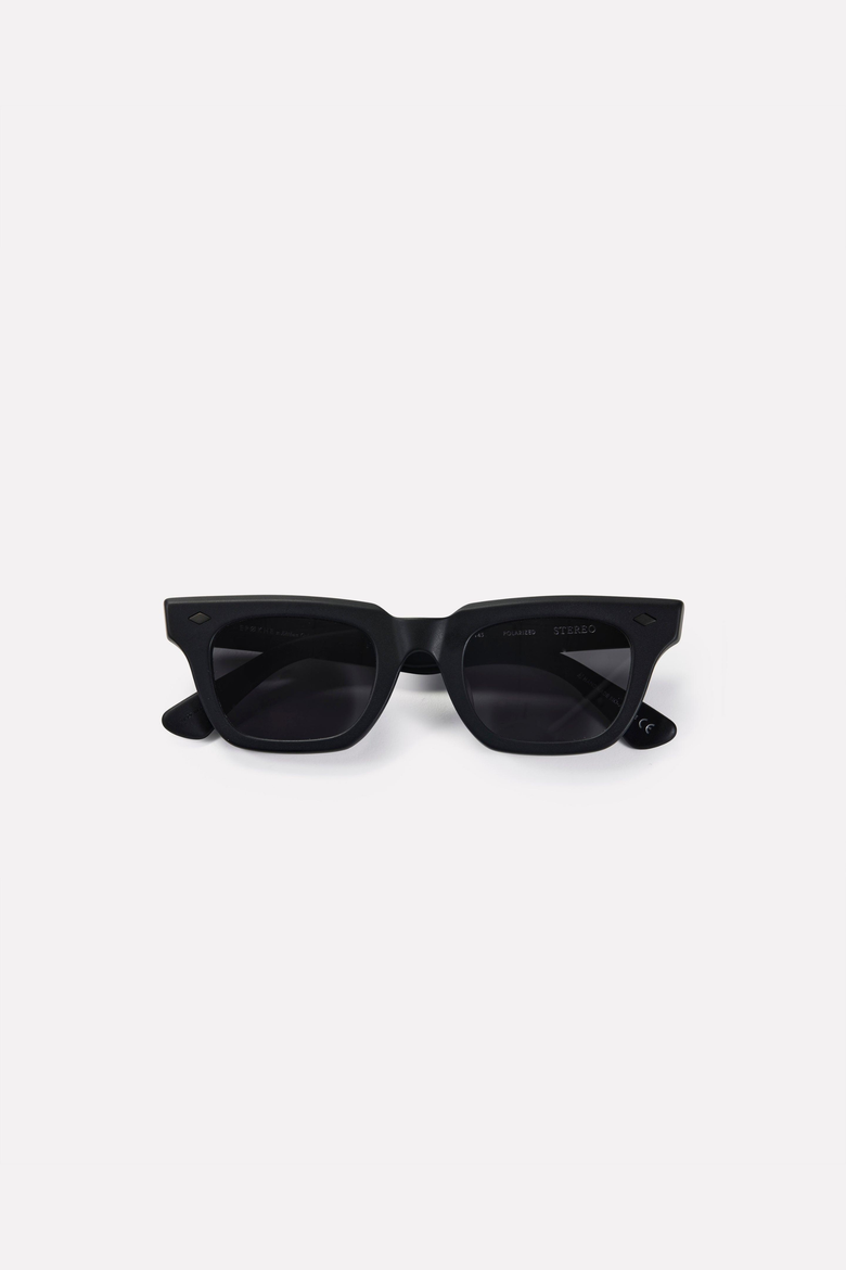 Stereo Sunglasses, Alternate, color, Matte Black
