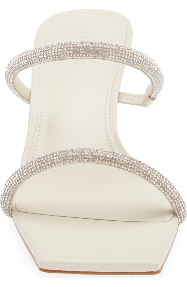 Cult Gaia Nami Crystal Kitten Heel Slide Sandal, Alternate, color,