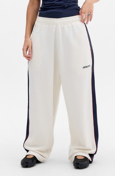 Harri Paneled Baggy Sweatpants