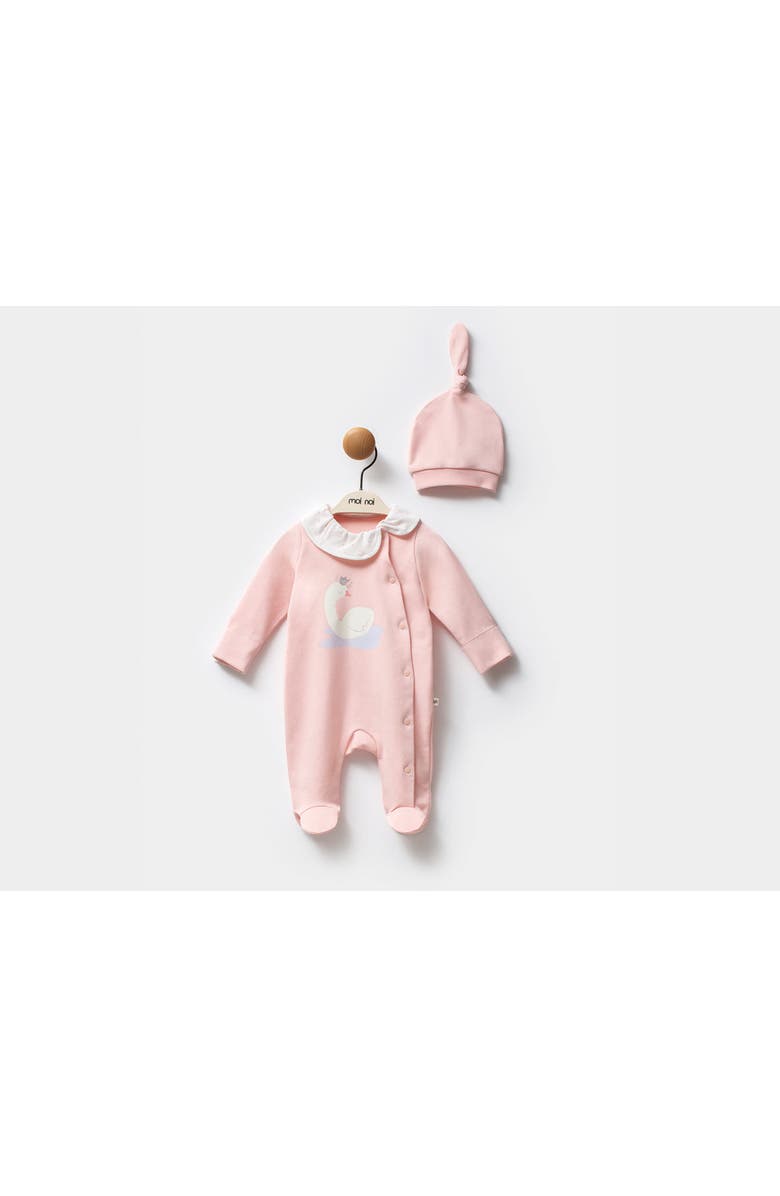 moi noi Swan One-Piece Set, Alternate, color, 