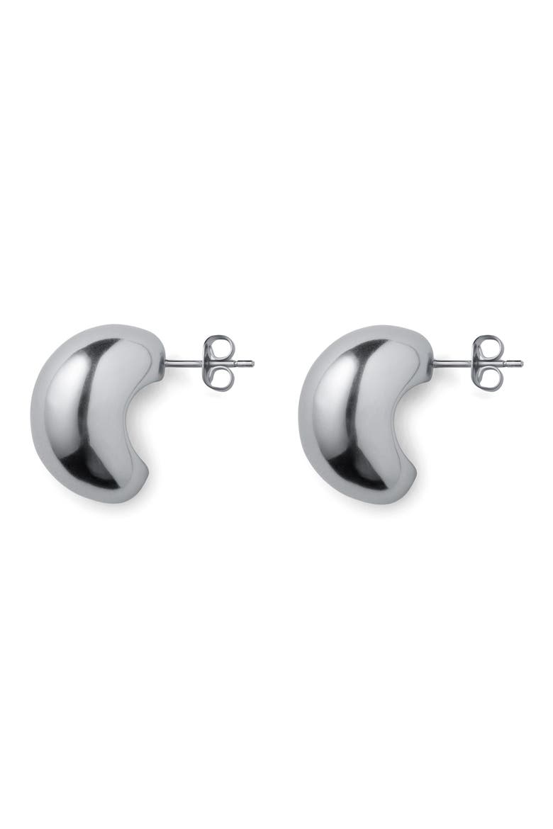 Benjie Earrings, Main, color, SILVER