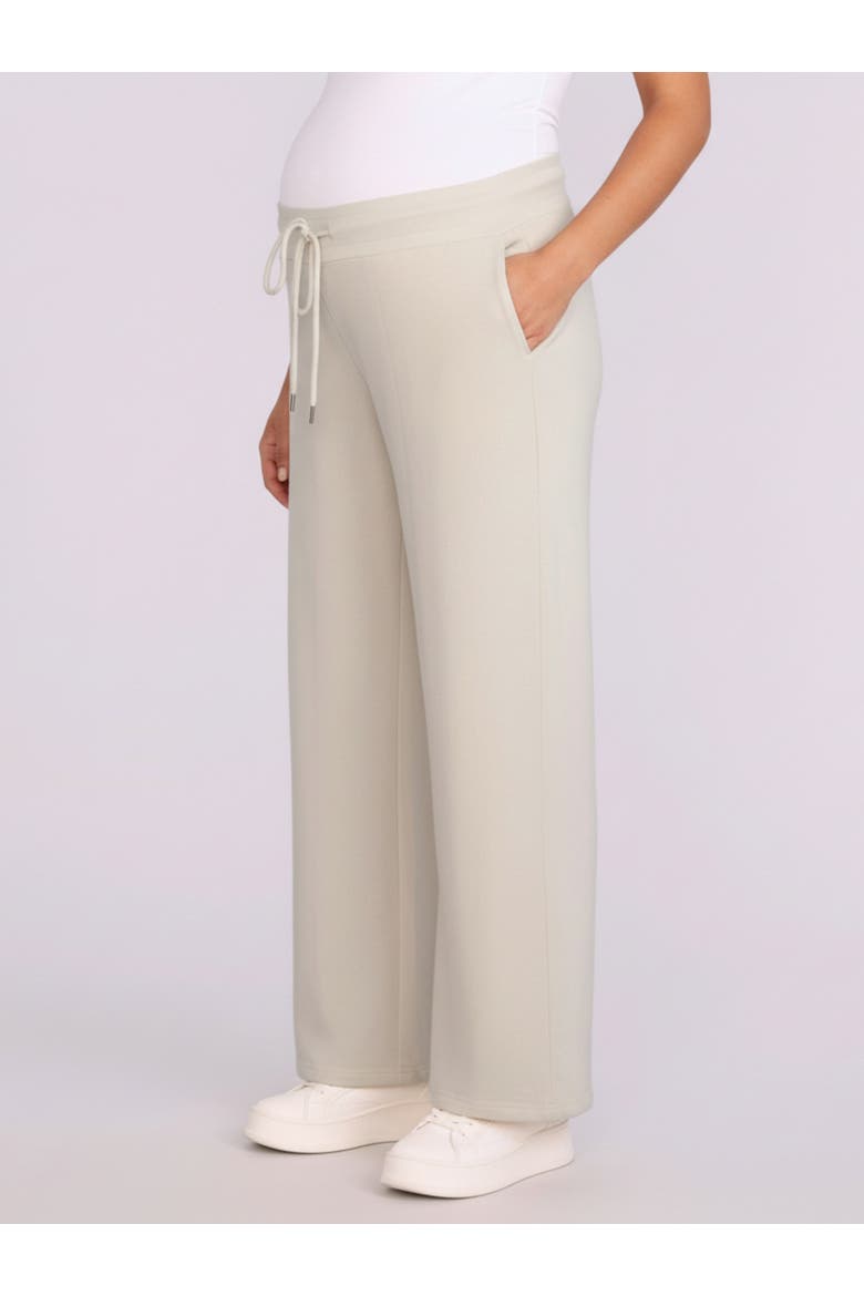 Under the Belly Wide Leg Sweatpants, Main, color, Antique White