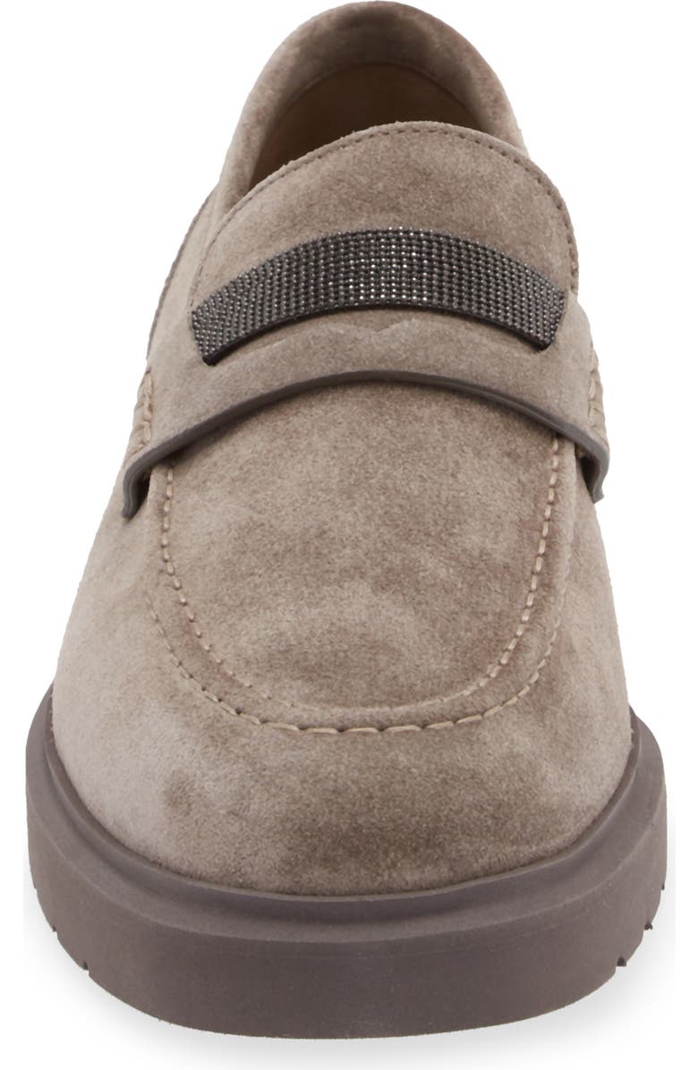 Brunello Cucinelli Monili Trim Loafer, Alternate, color,