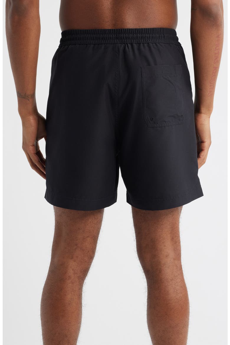 Chase Swim Trunks, Alternate, color, BLACK / GOLD