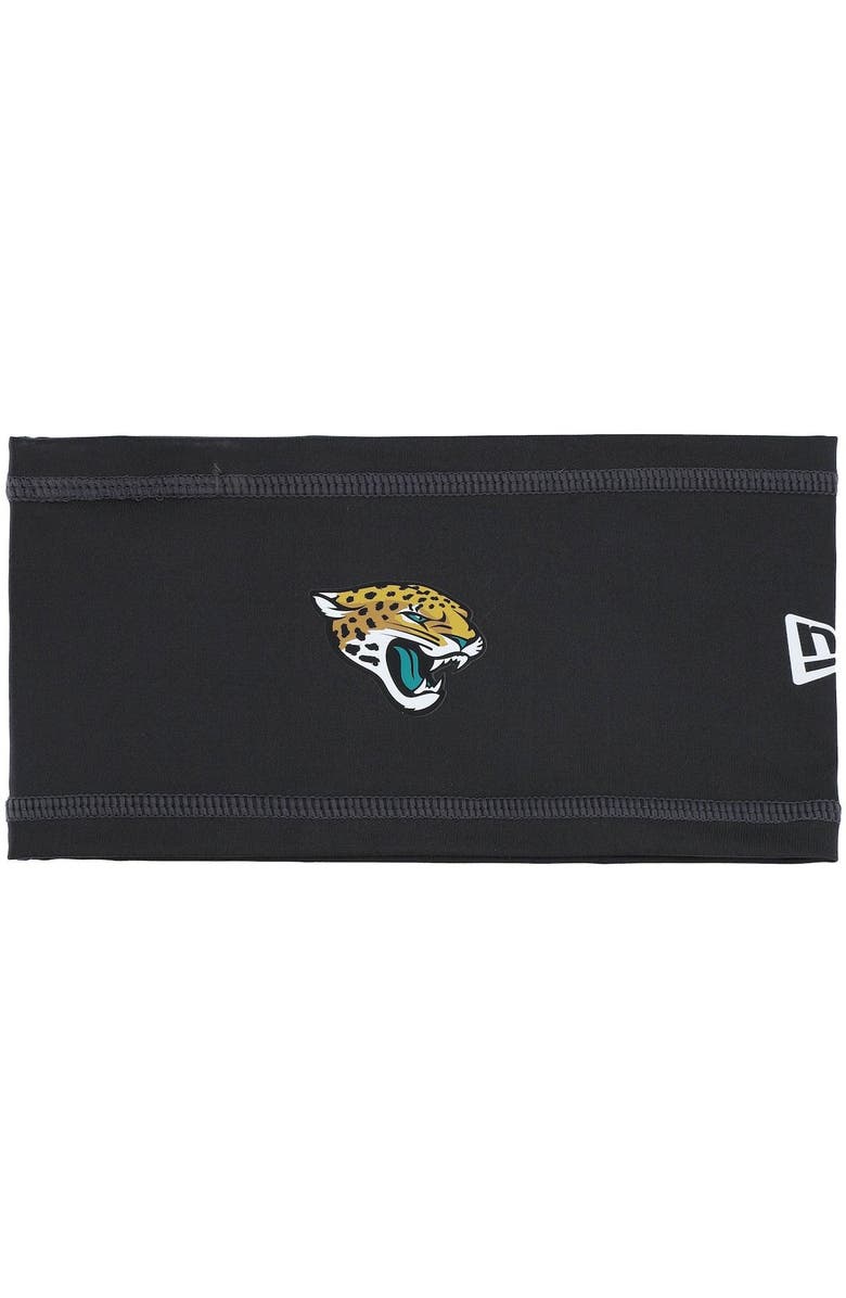 New Era Graphite Jacksonville Jaguars Official Training Camp COOLERA Headband, Main, color, 