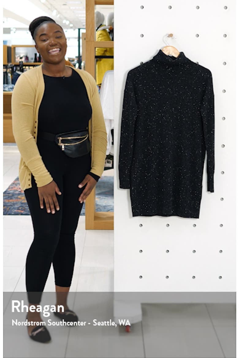 The Cashmere Turtleneck Sweater Dress video