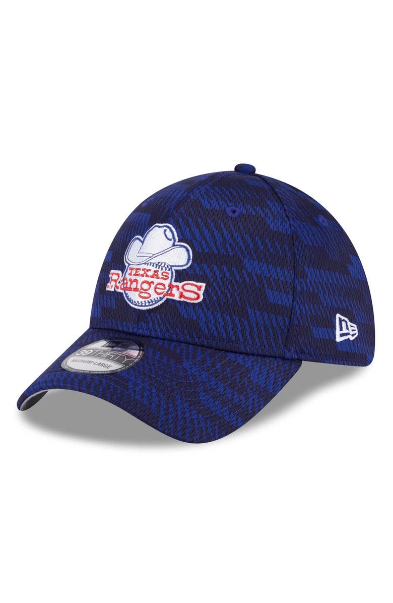 New Era Men's New Era Royal Texas Rangers 2025 MLB Clubhouse 39THIRTY Flex Hat, Main, color, Royal