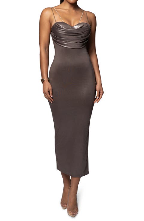 Visions of You Sleeveless Maxi Dress