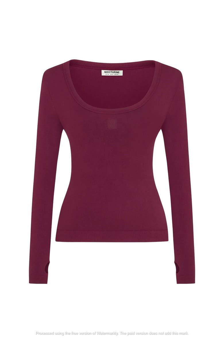 Nocturne Crew Neck Knit Blouse, Alternate, color, 