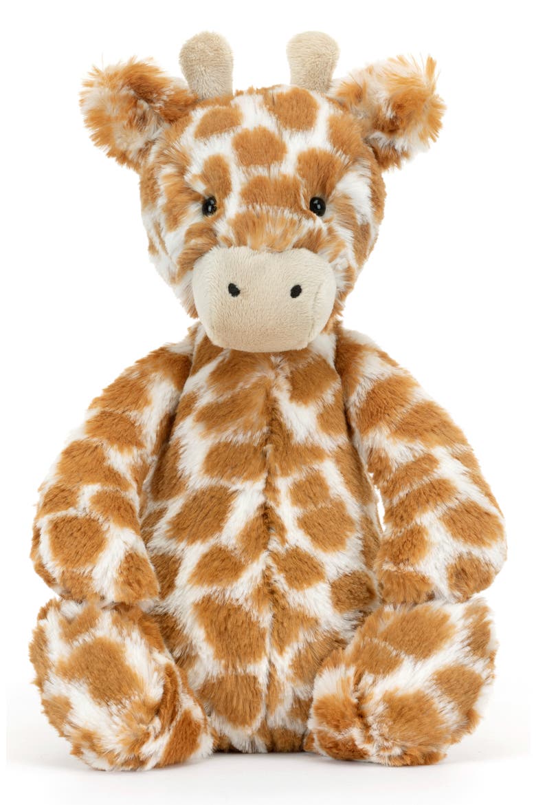 Bashful Giraffe Stuffed Animal, Alternate, color, TAN