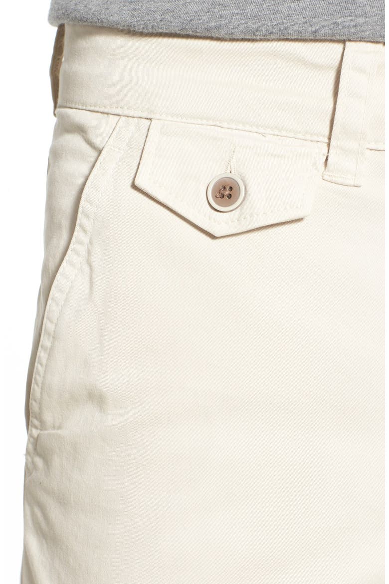 'Sunny' Stretch Chino Shorts, Alternate, color, STONE
