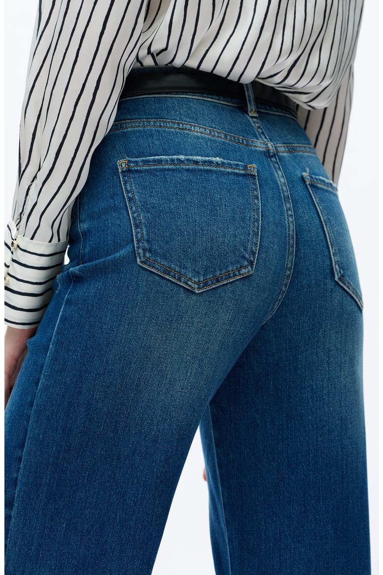 High Waist Relaxed Straight Leg Jeans, Alternate, color, VINTAGE MEDIUM BLUE