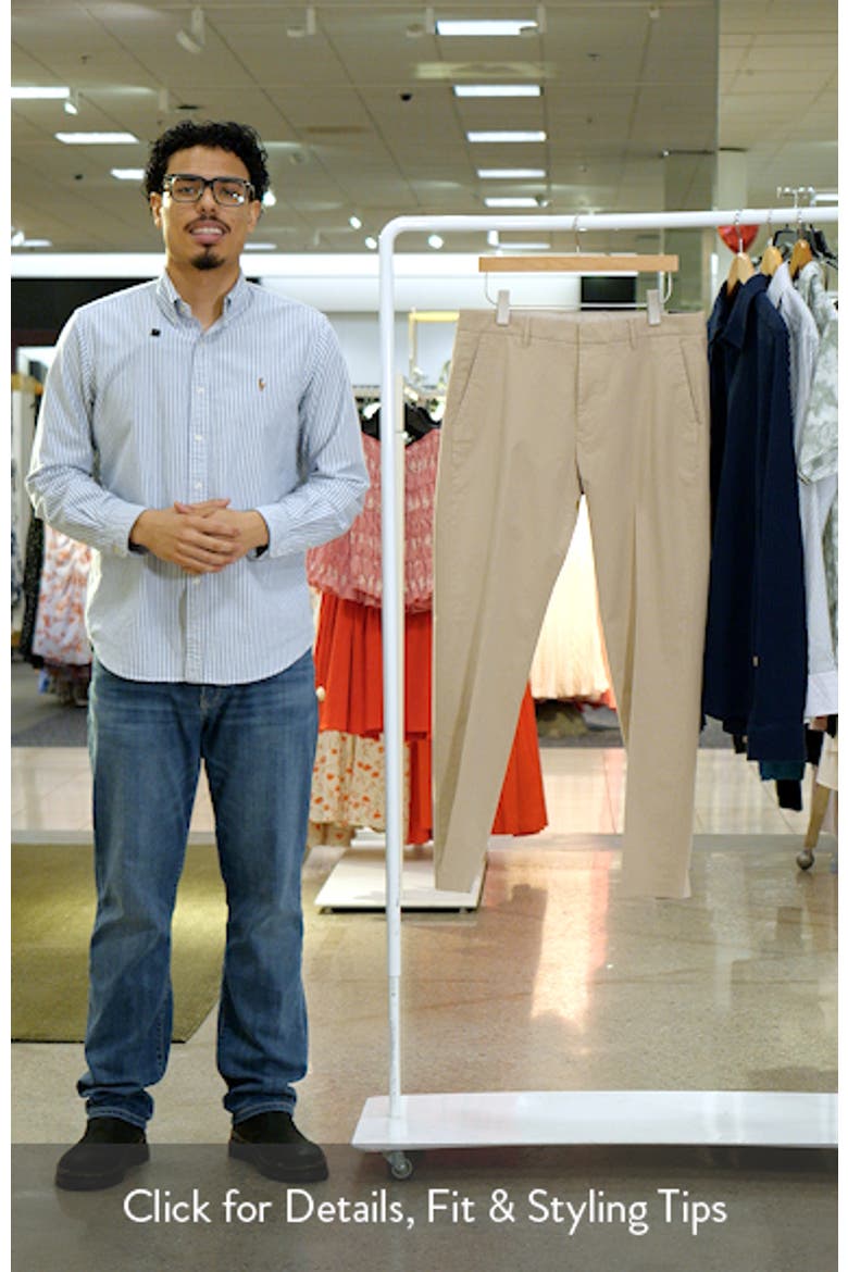Weekday Warrior Slim Fit Flat Front Pants video