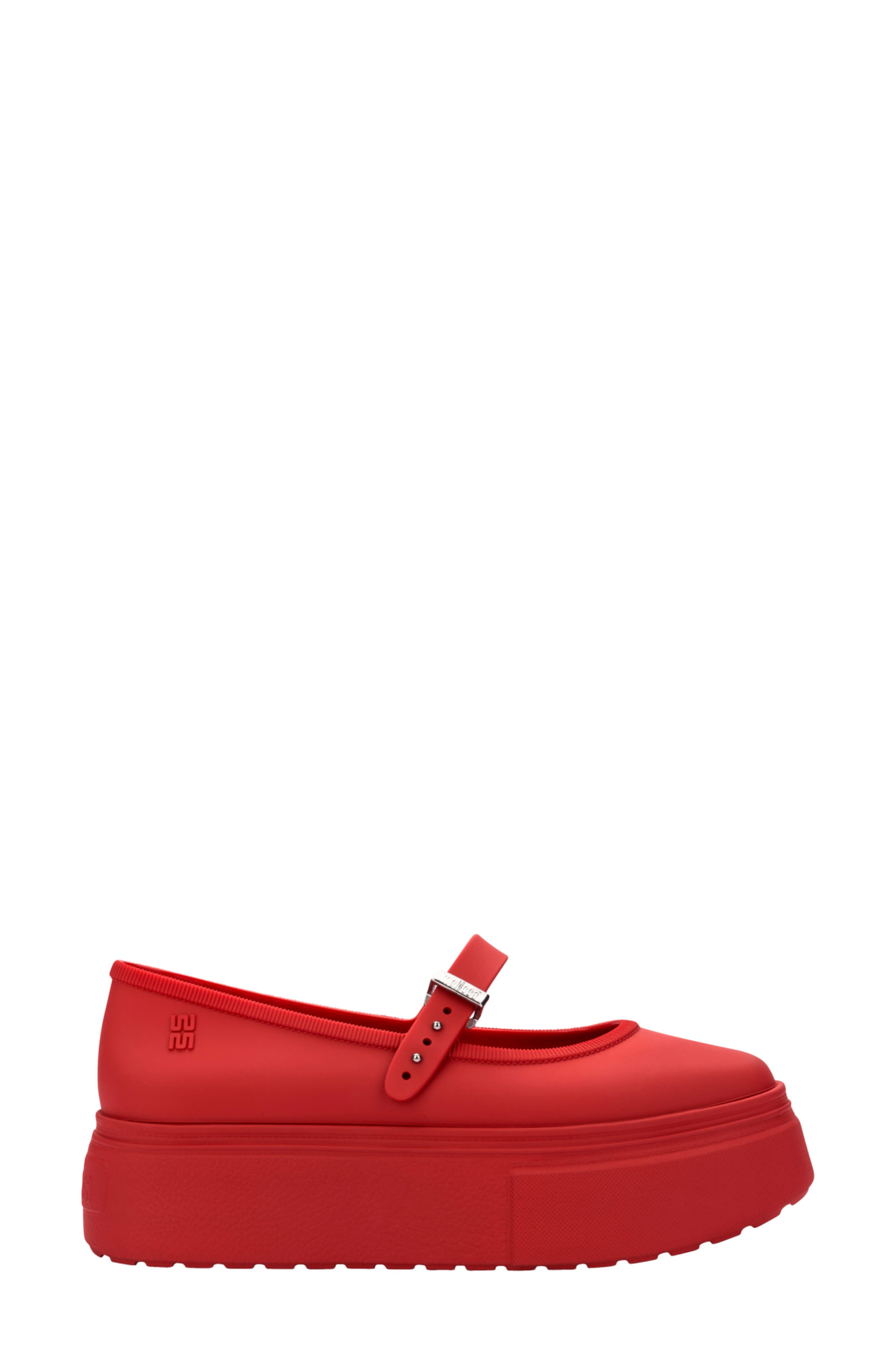 Soft Ballerina Platform Mary Jane, Alternate, color, RED