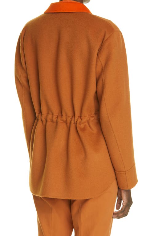 Lafayette 148 New York Lawson Reversob;e Wool & Cashmere Wrap Blazer In Brown