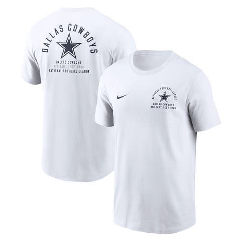 Men's Nike Gray Dallas Cowboys Split Logo T-Shirt