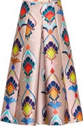 Maison Common Printed Mikado Skirt