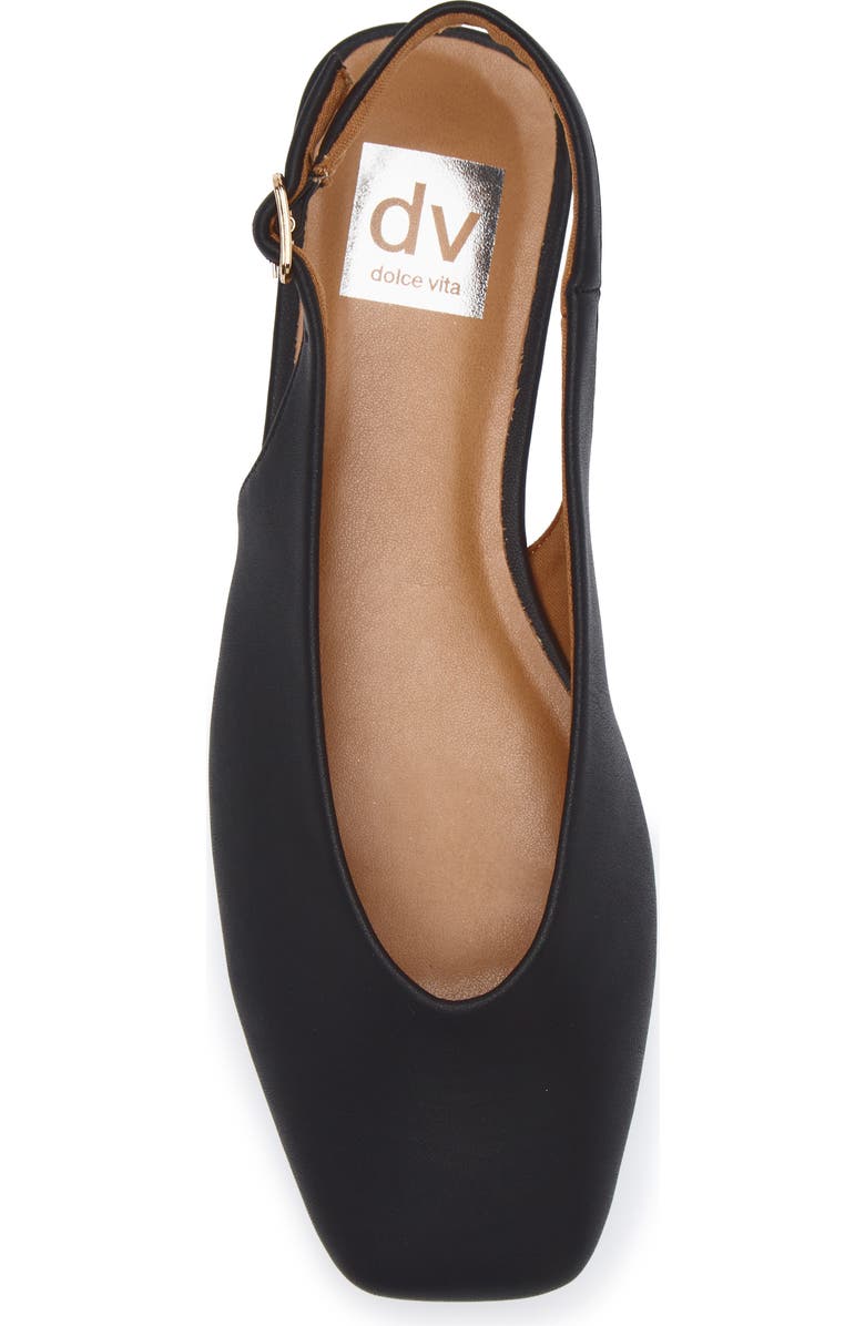 DV by Dolce Vita Fion Slingback Flat, Alternate, color, Black