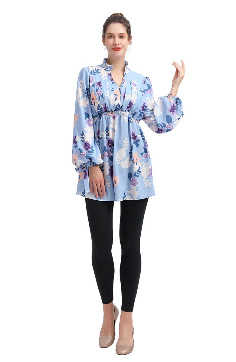 Kimi and Kai Victoria Maternity Long Sleeve Top, Alternate, color, 